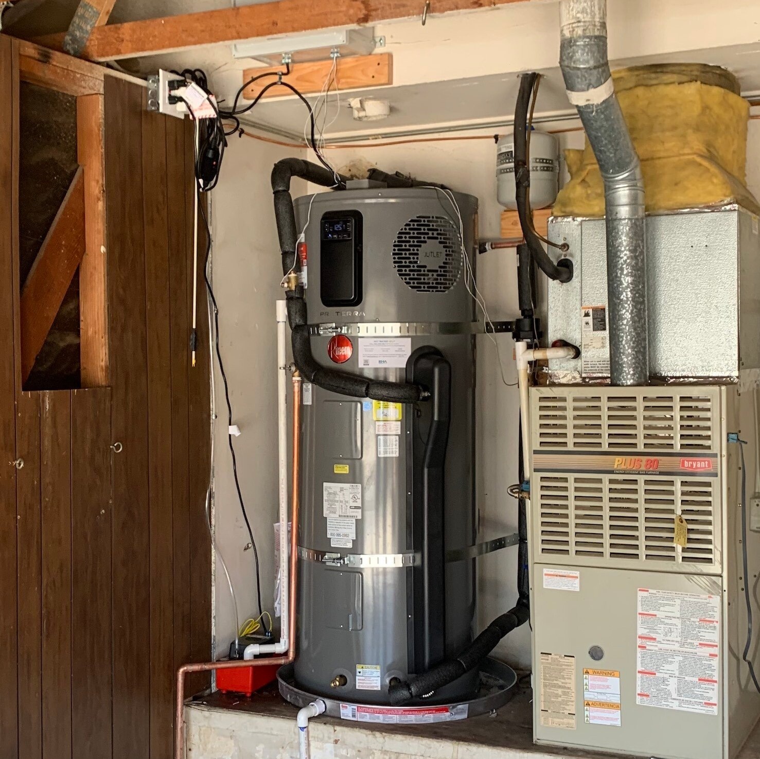 VoltHub heat pump water heater install